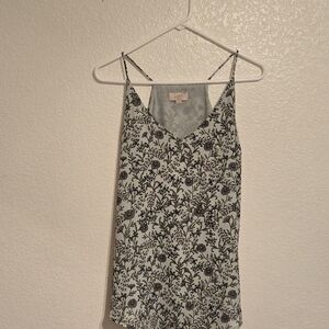 Floral Spaghetti Strap Top